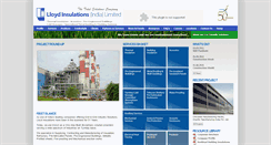 Desktop Screenshot of lloydinsulations.com